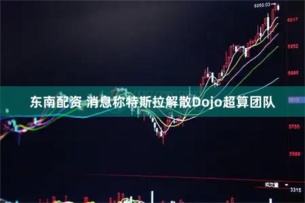 东南配资 消息称特斯拉解散Dojo超算团队