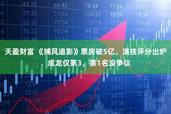 天盈财富 《捕风追影》票房破5亿，演技评分出炉，成龙仅第3，第1名没争议